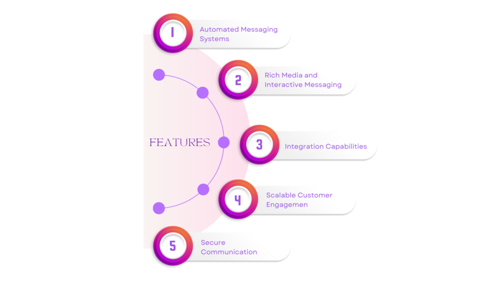 Features of whatsapp business api