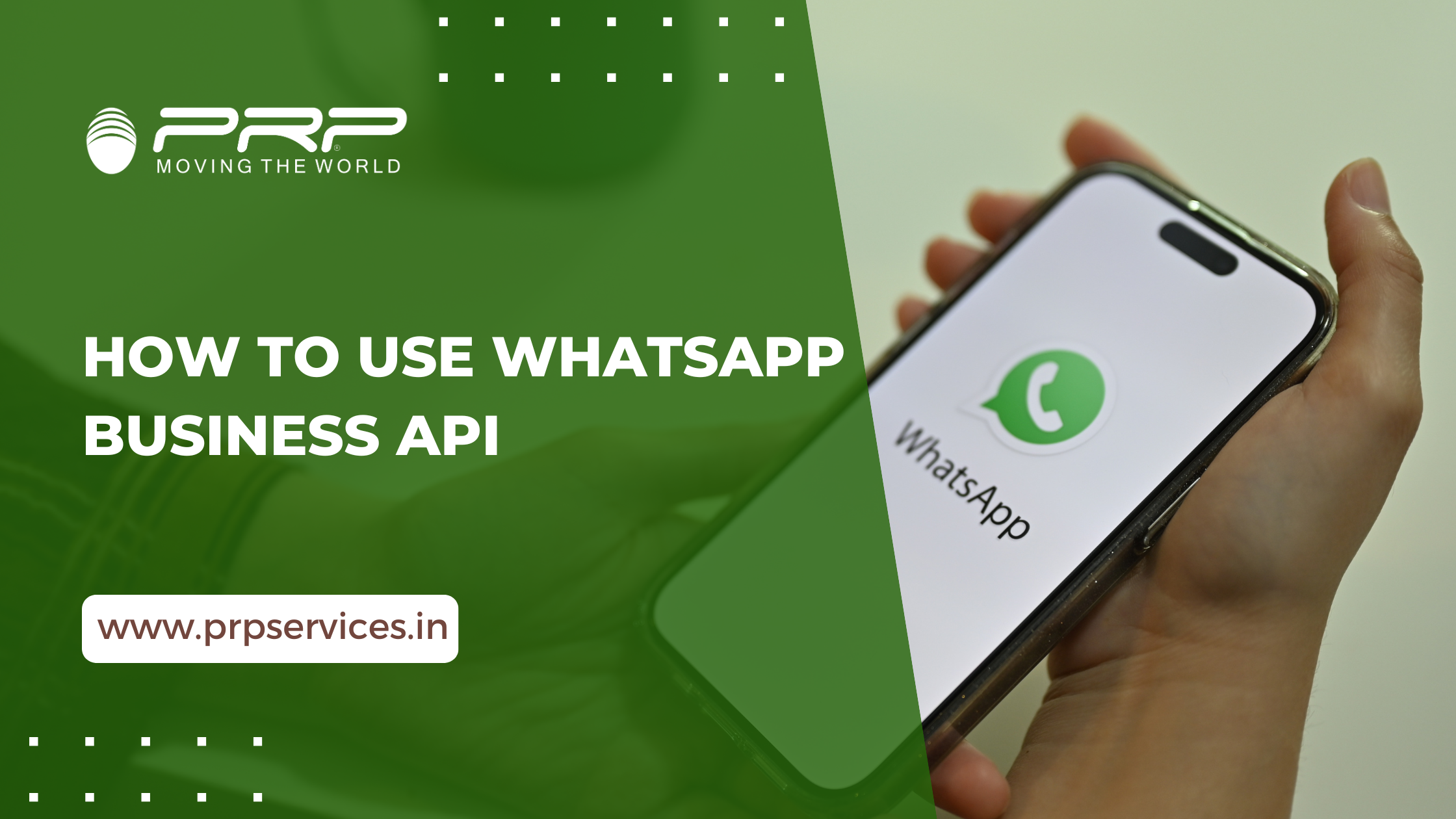 how to use whatsapp business api