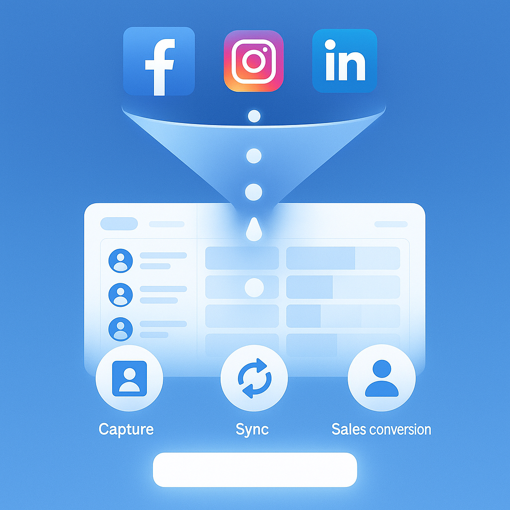 Smarter Lead Capture from Social Ads to CRM