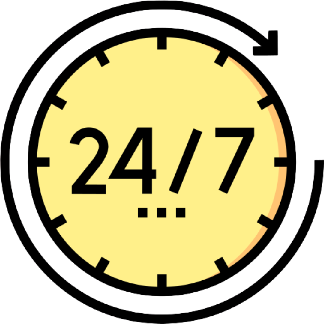 24/7 Availability