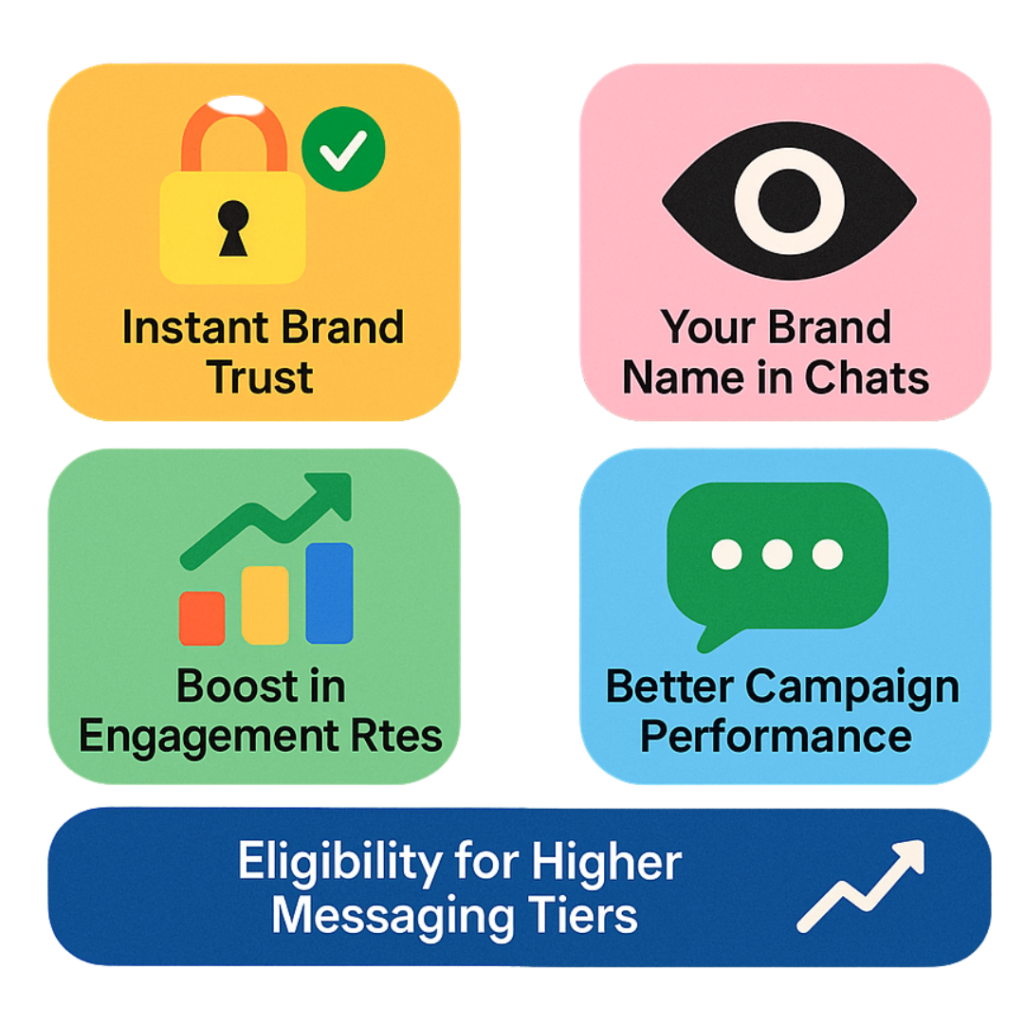 Key Benefits of Getting Verified on WhatsApp​
