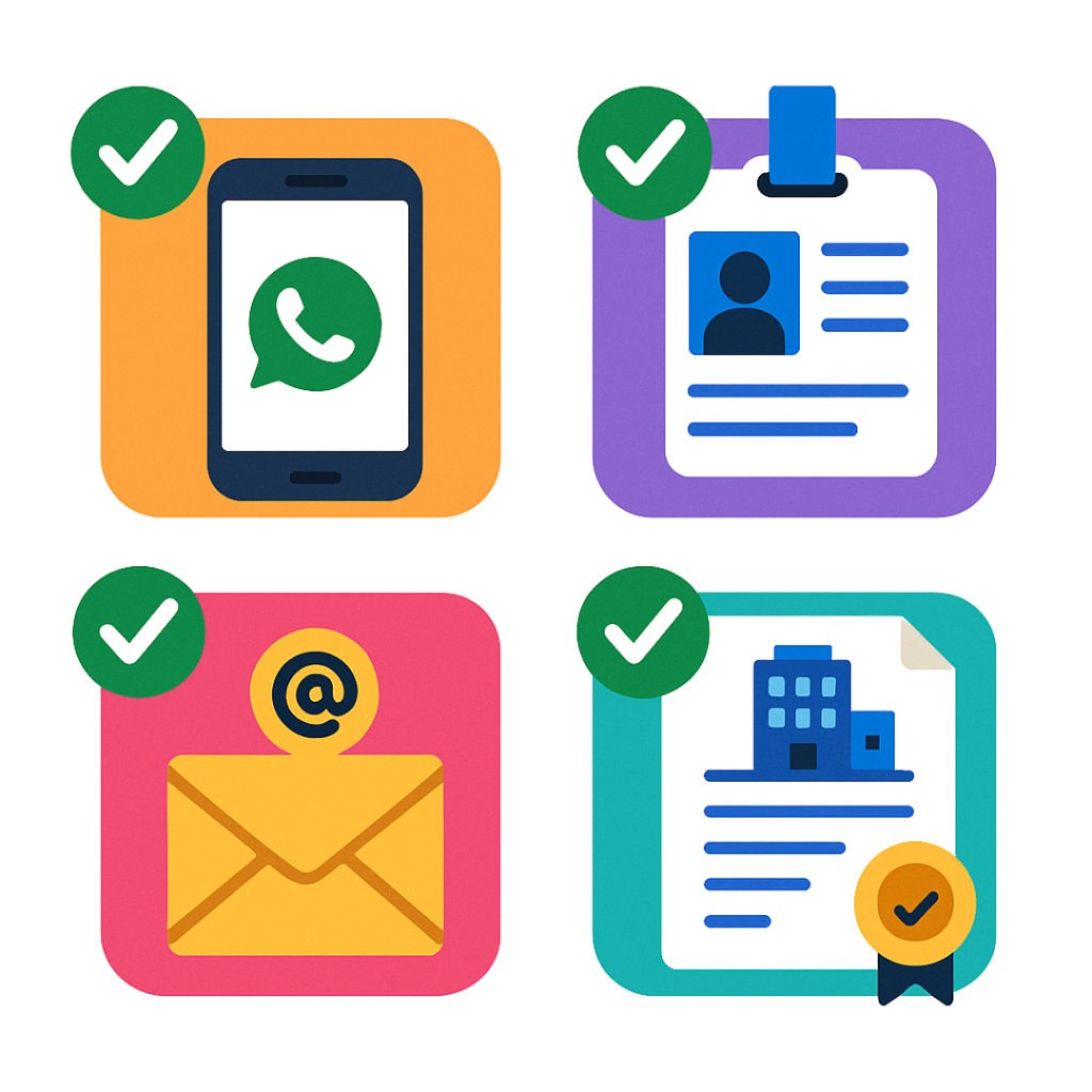 Requirements for Green Tick Verification​