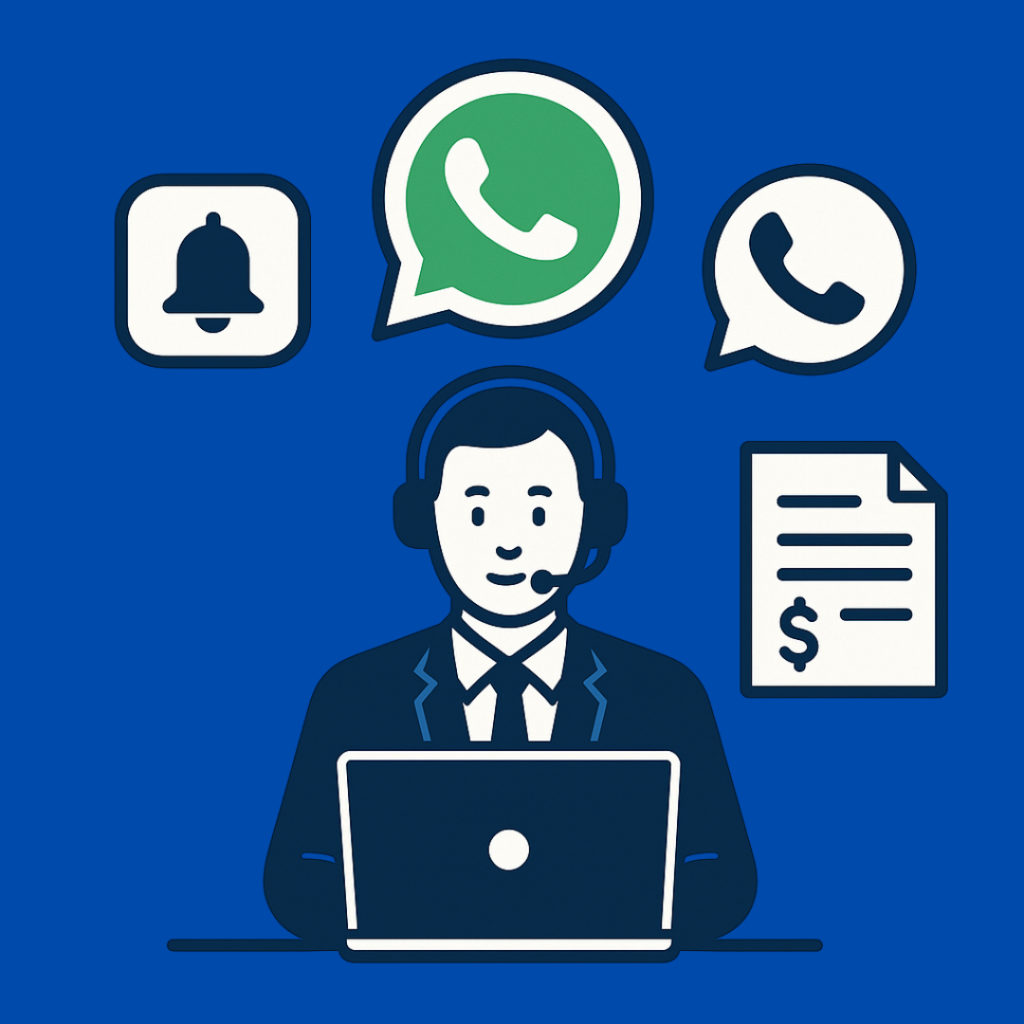 Consultant CRM with WhatsApp Reminders, Voice Follow-ups & Invoicing​