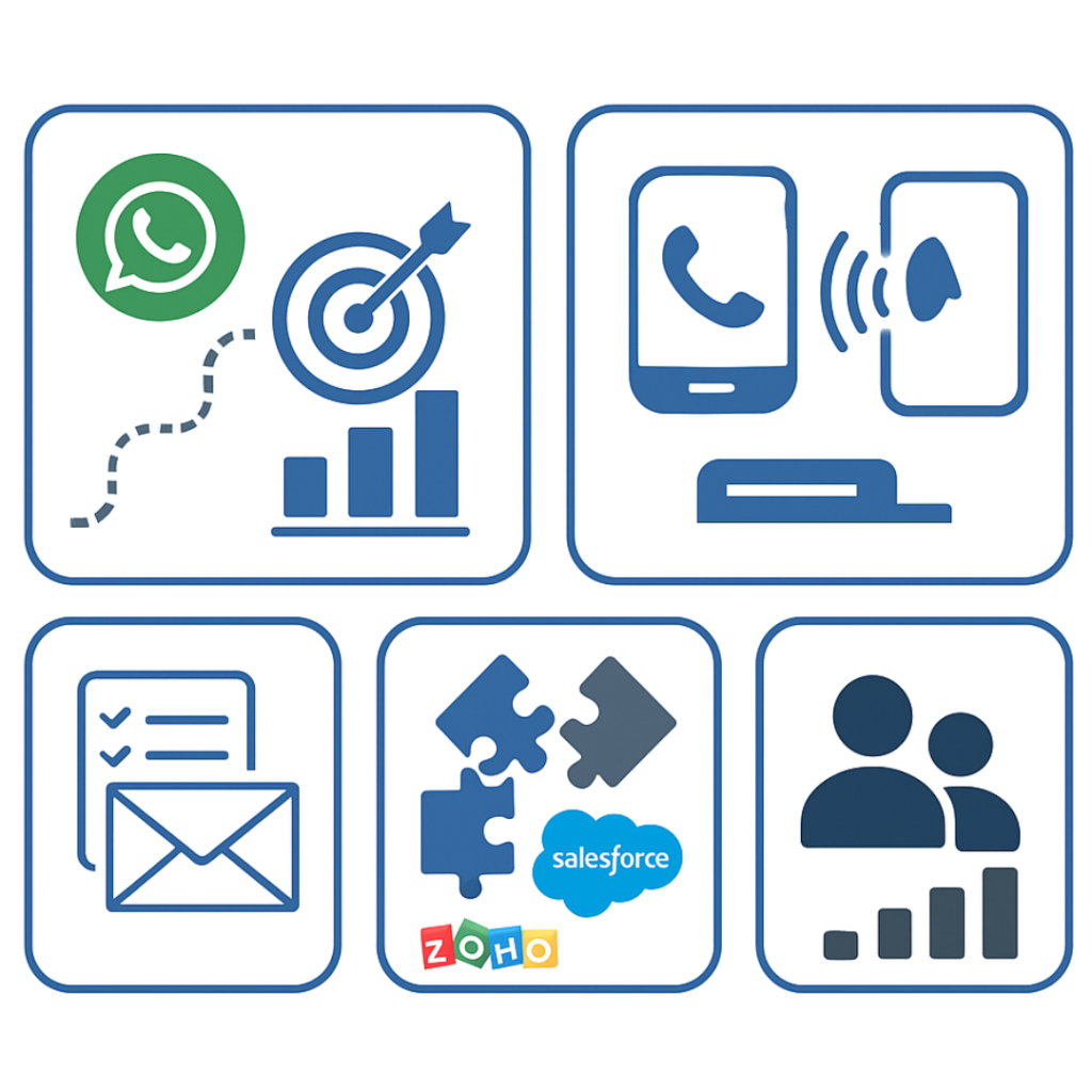 Core Features of Our Enquiry Management CRM​