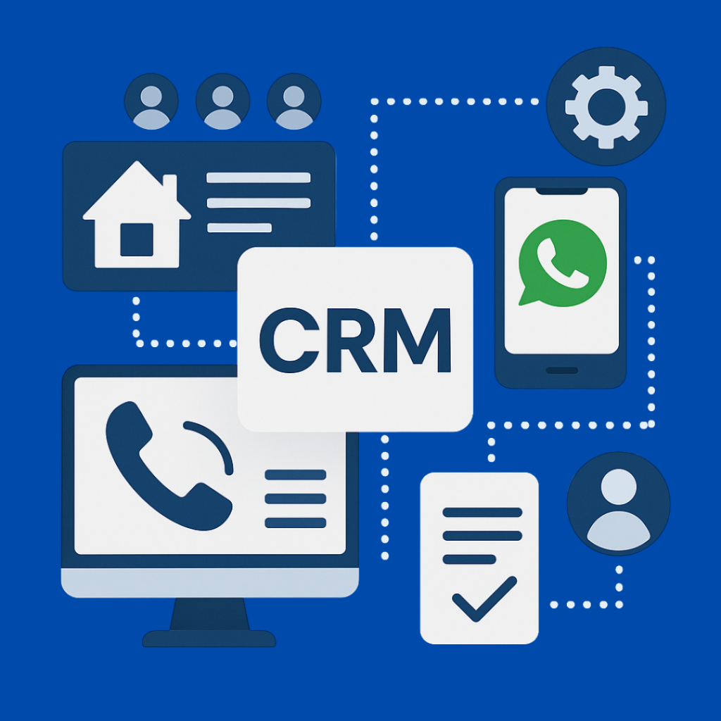 Real Estate CRM with WhatsApp, IVR & Automated Lead Follow-up