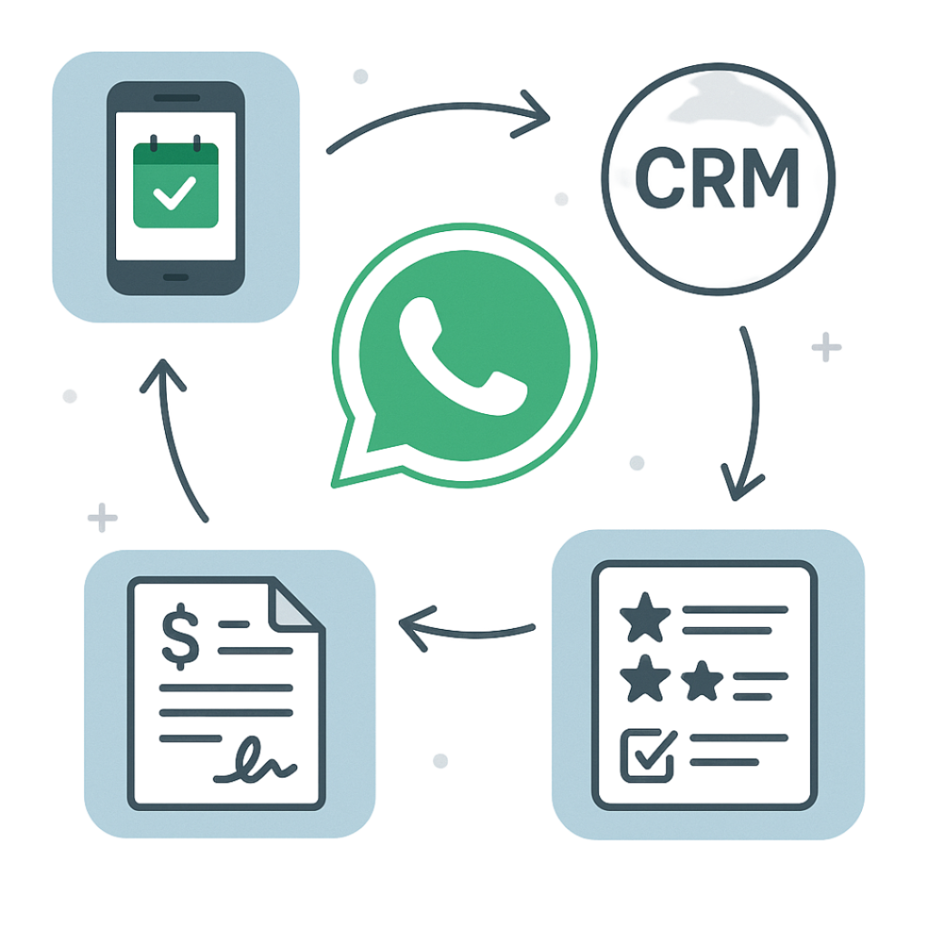 WhatsApp CRM Integration for Service Professionals​