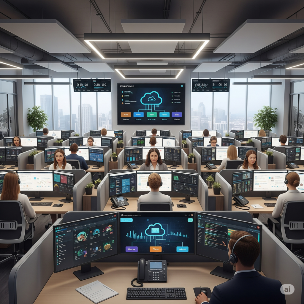 contact center solutions features