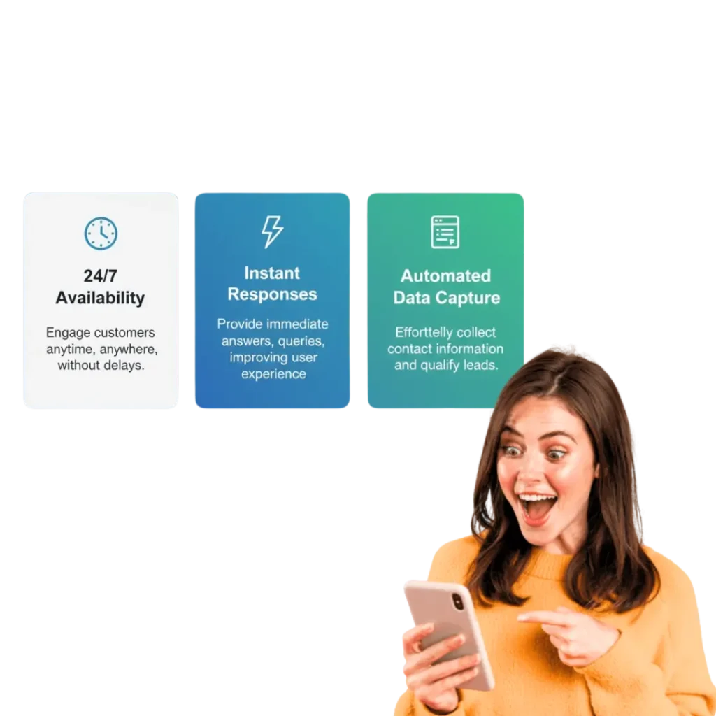 Benefits of a using WhatsApp chatbot lead generations