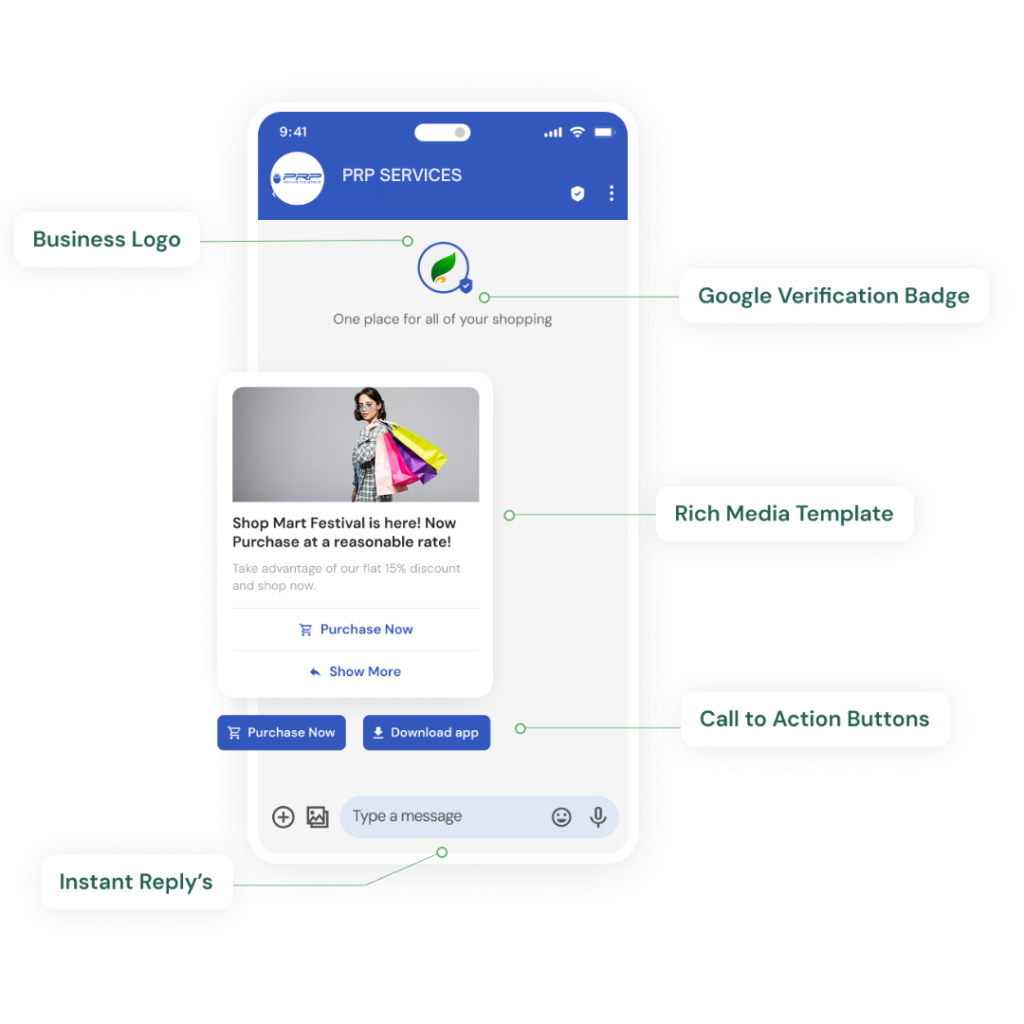 RCS messaging service