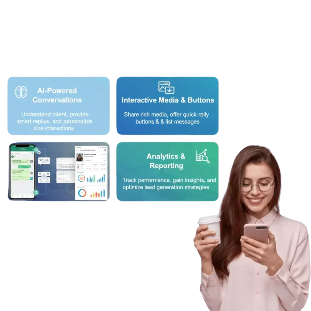 Key Features of a WhatsApp Chatbot For Lead Generation