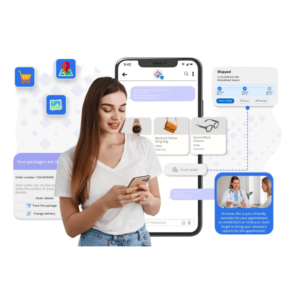 Key‍‌‍‍‌‍‌‍‍‌ Features of RCS Messaging Service ​