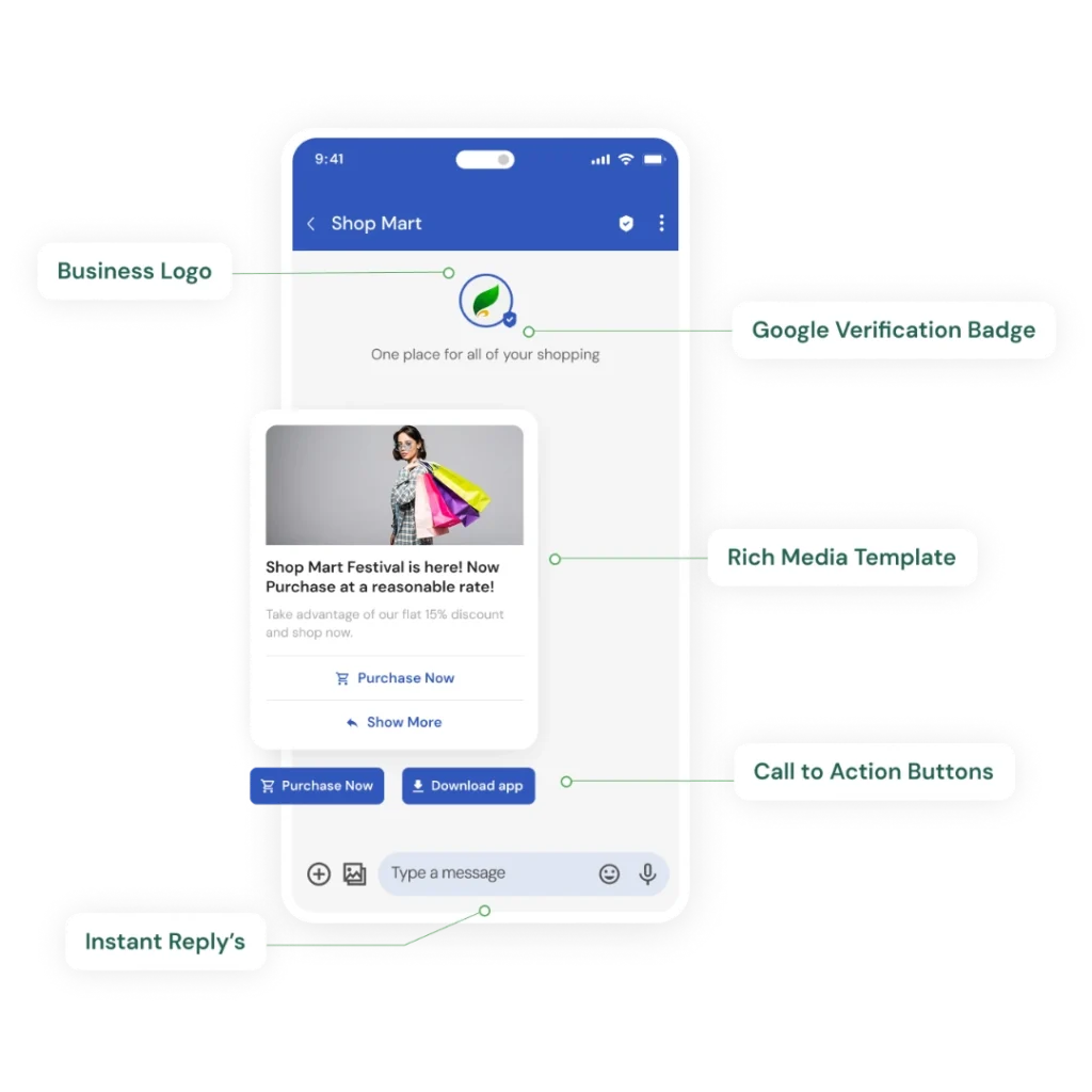 RCS Messaging service provider