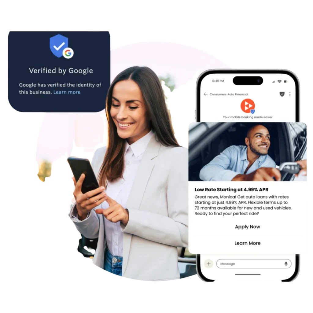 RCS messaging service