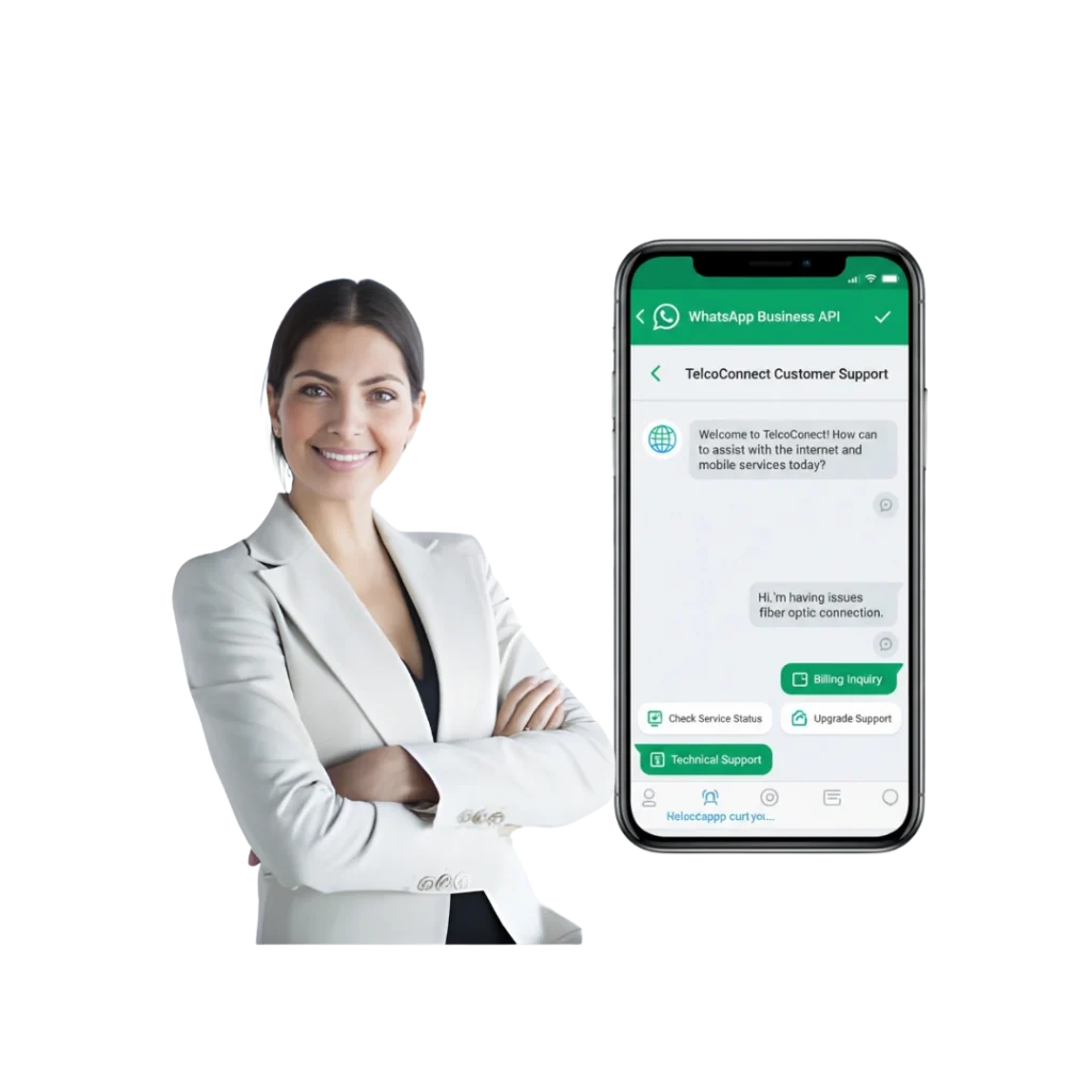 WhatsApp Business API for Telecommunications