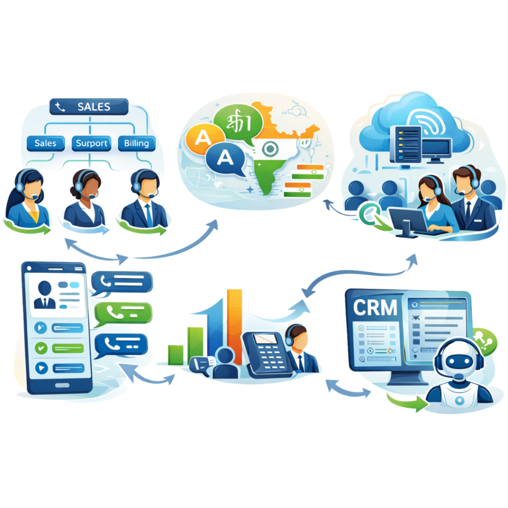 Key Features of IVR Solution Provider in India​