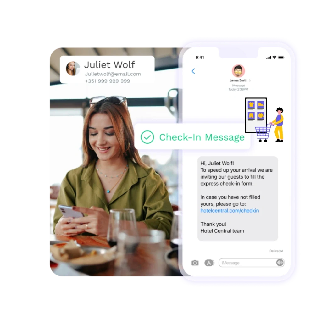 Text Messaging for E-commerce