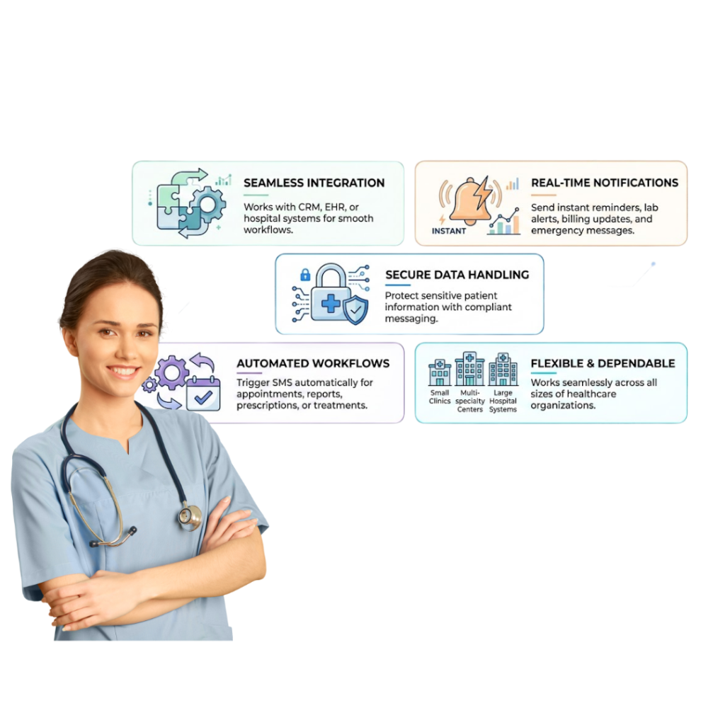 SMS API Integration for Healthcare