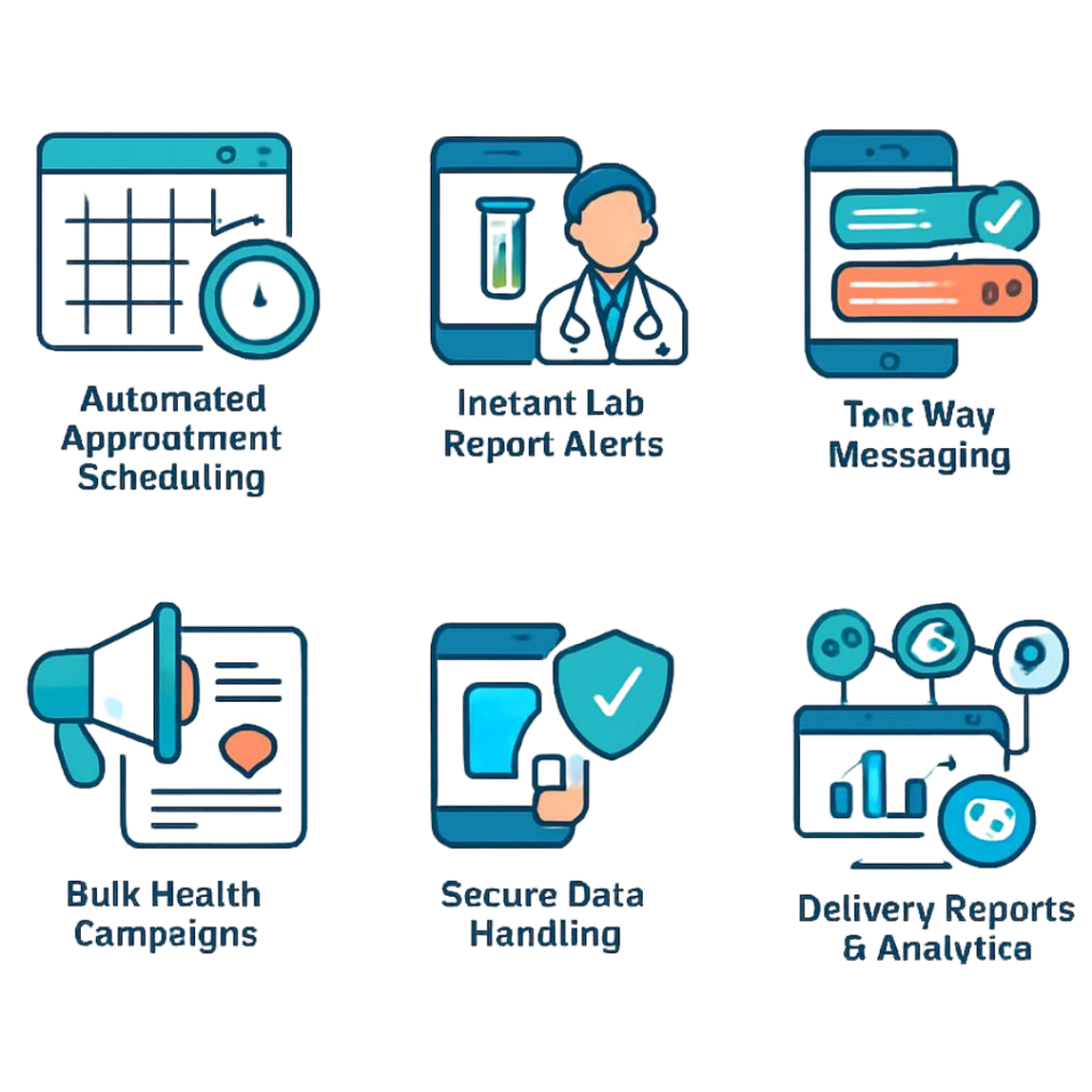 Key Features of Text Message for Healthcare​