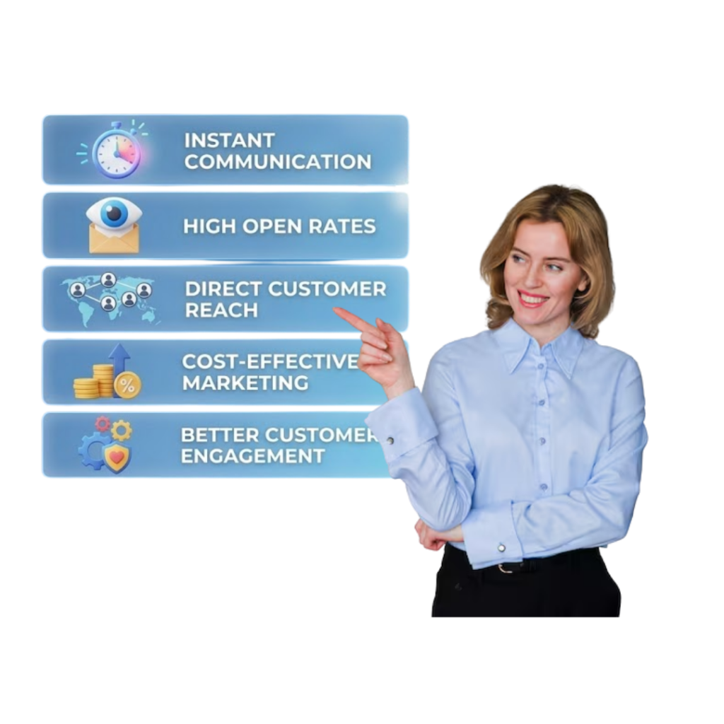 Top Benefits of SMS Service For Business India