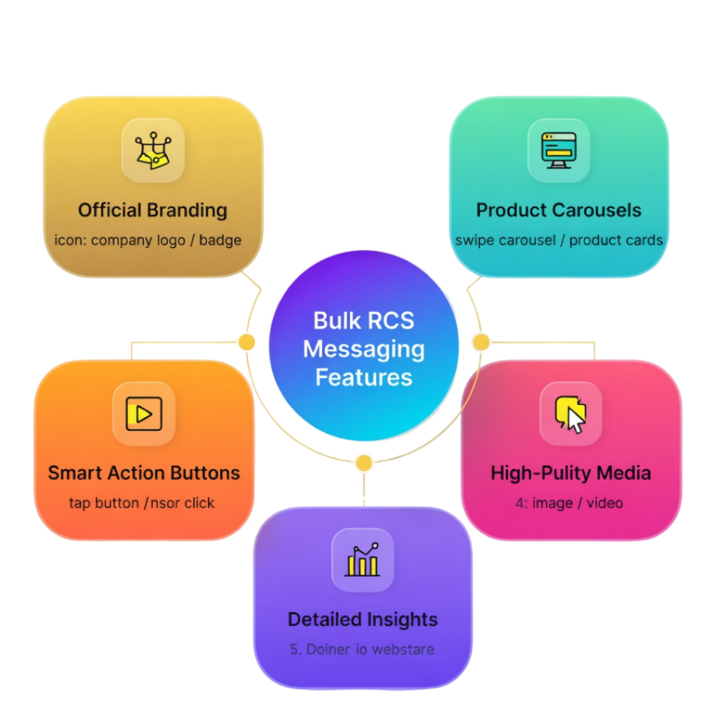 Key Features of Bulk RCS Messaging