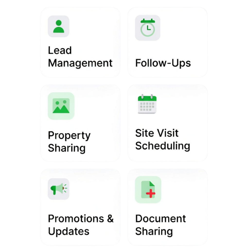 How Real Estate Businesses Can Use WhatsApp Business API​