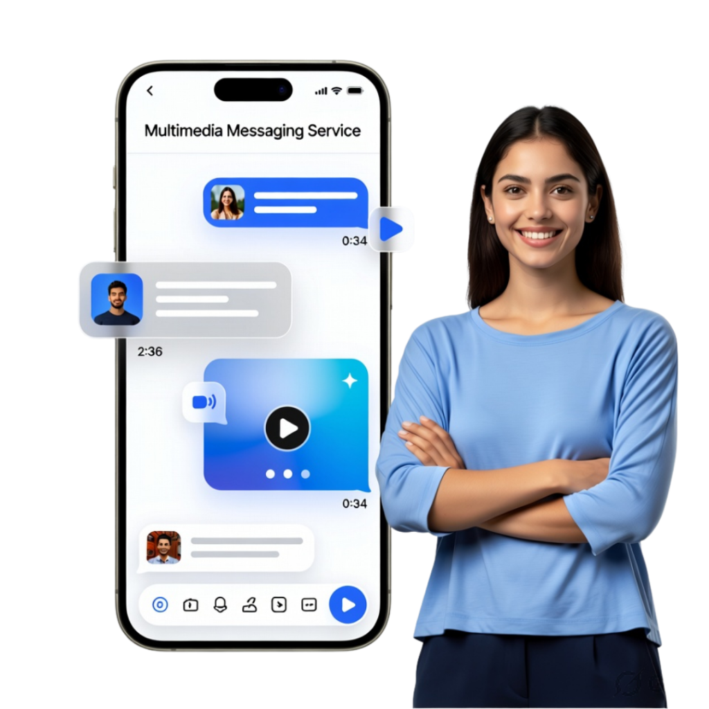 Multimedia Messaging Service for Higher Conversions