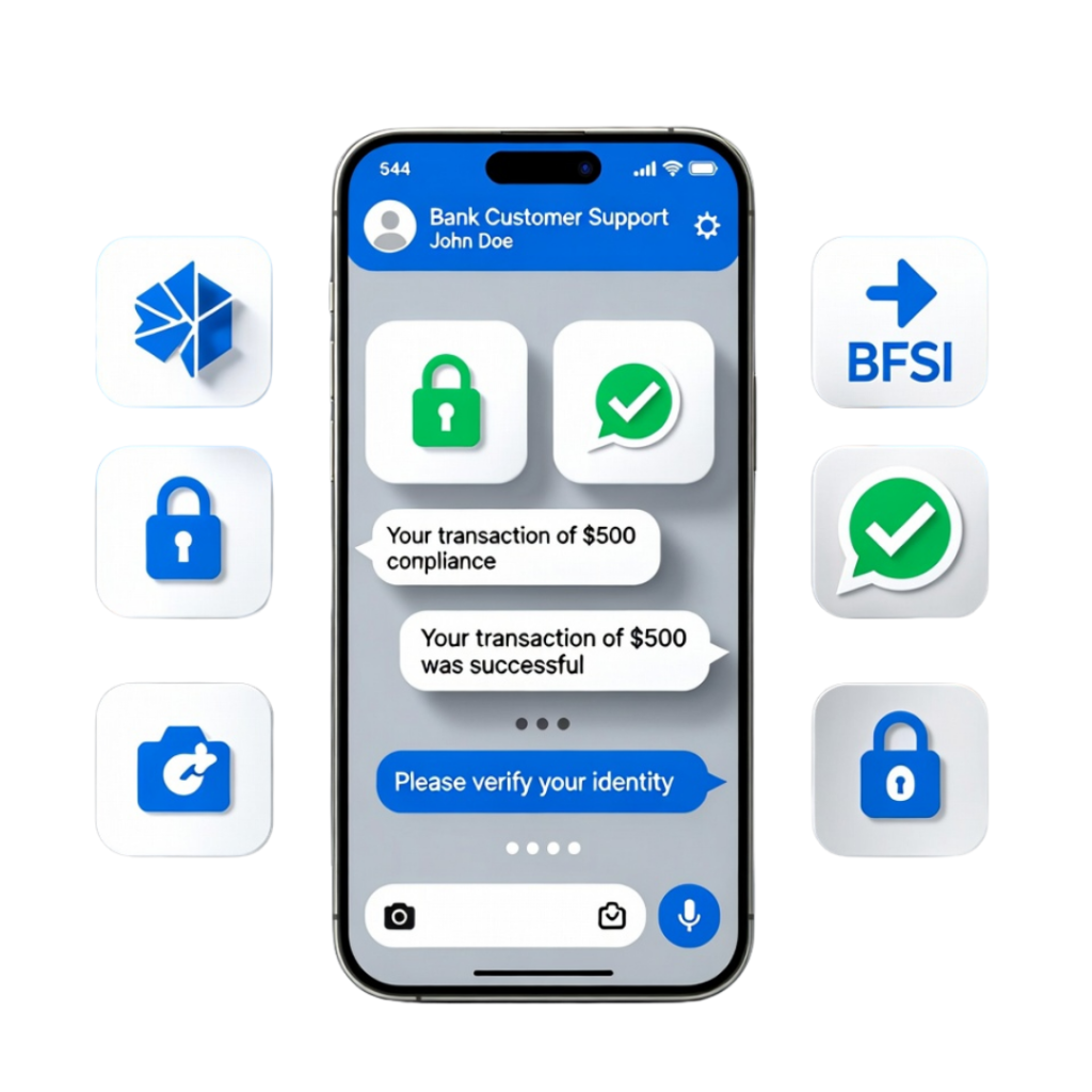 WhatsApp Business API for BFSI