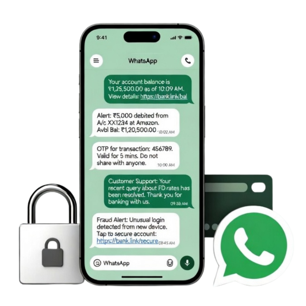 whatsapp business api for banking