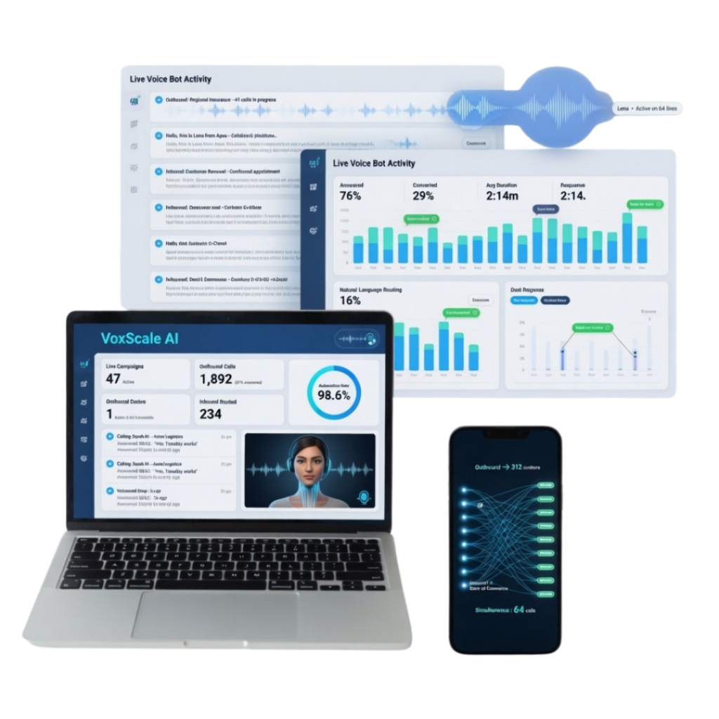 AI Voice Bot That Automates Business Calling at Scale