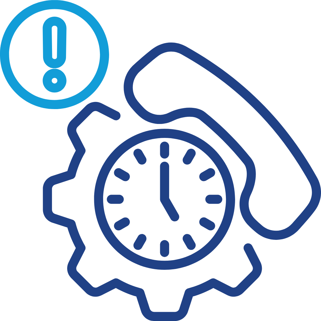 Manual handling slows response​