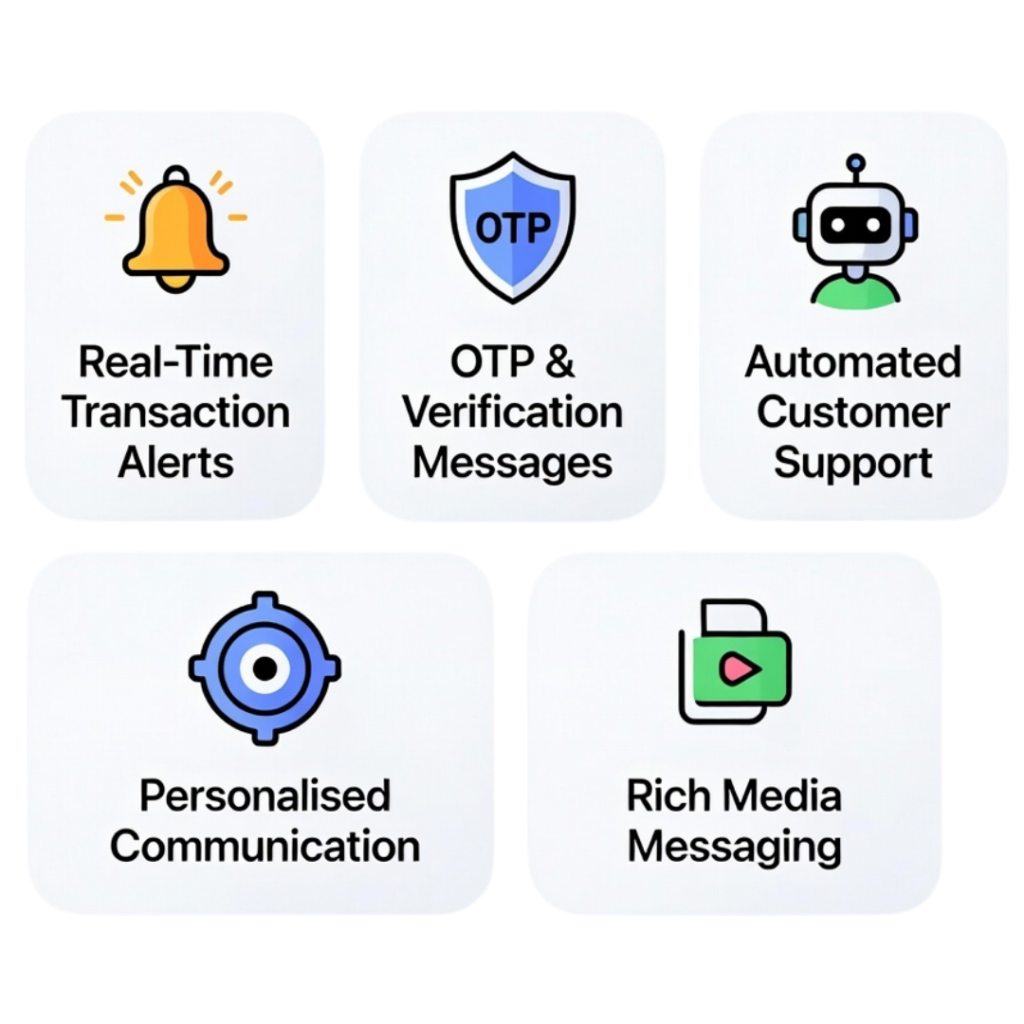 Key Features of WhatsApp Business API for Fintech​