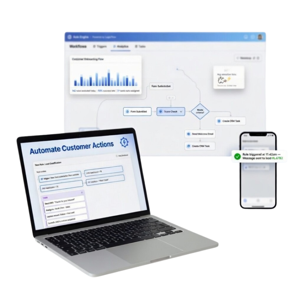Automate Customer Actions with a Powerful Rule Engine