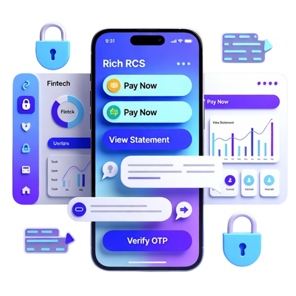 rcs message for fintech