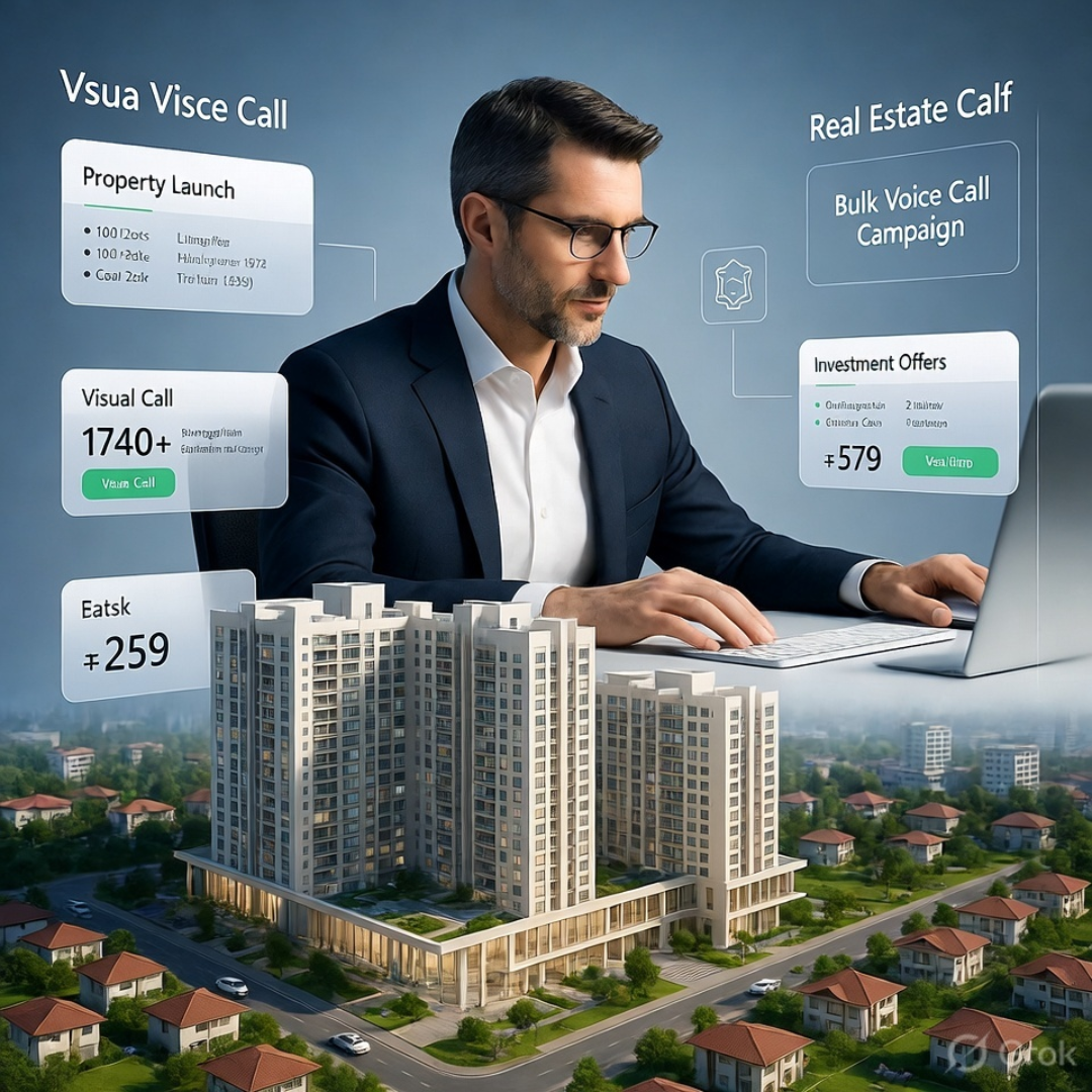 bulk voice call for real estate