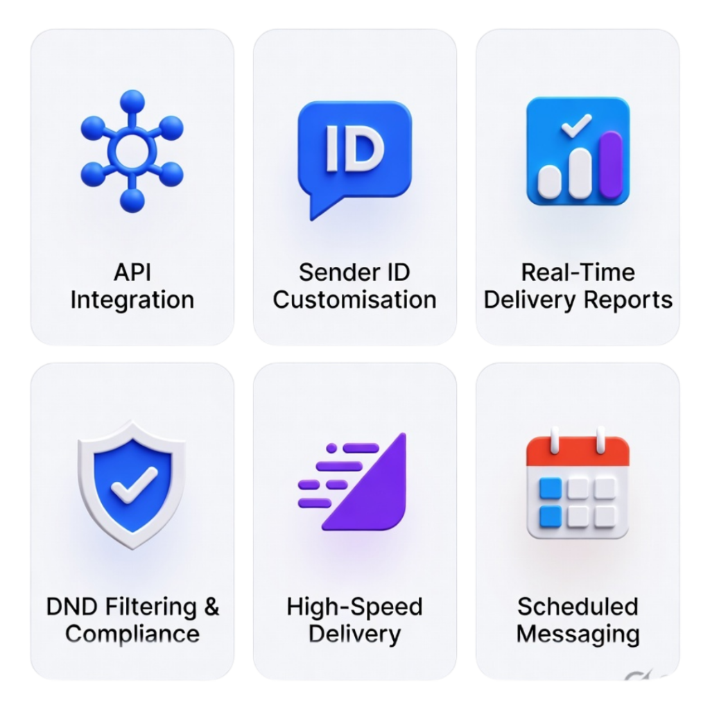 Key Features of Bulk SMS for Real Estate​