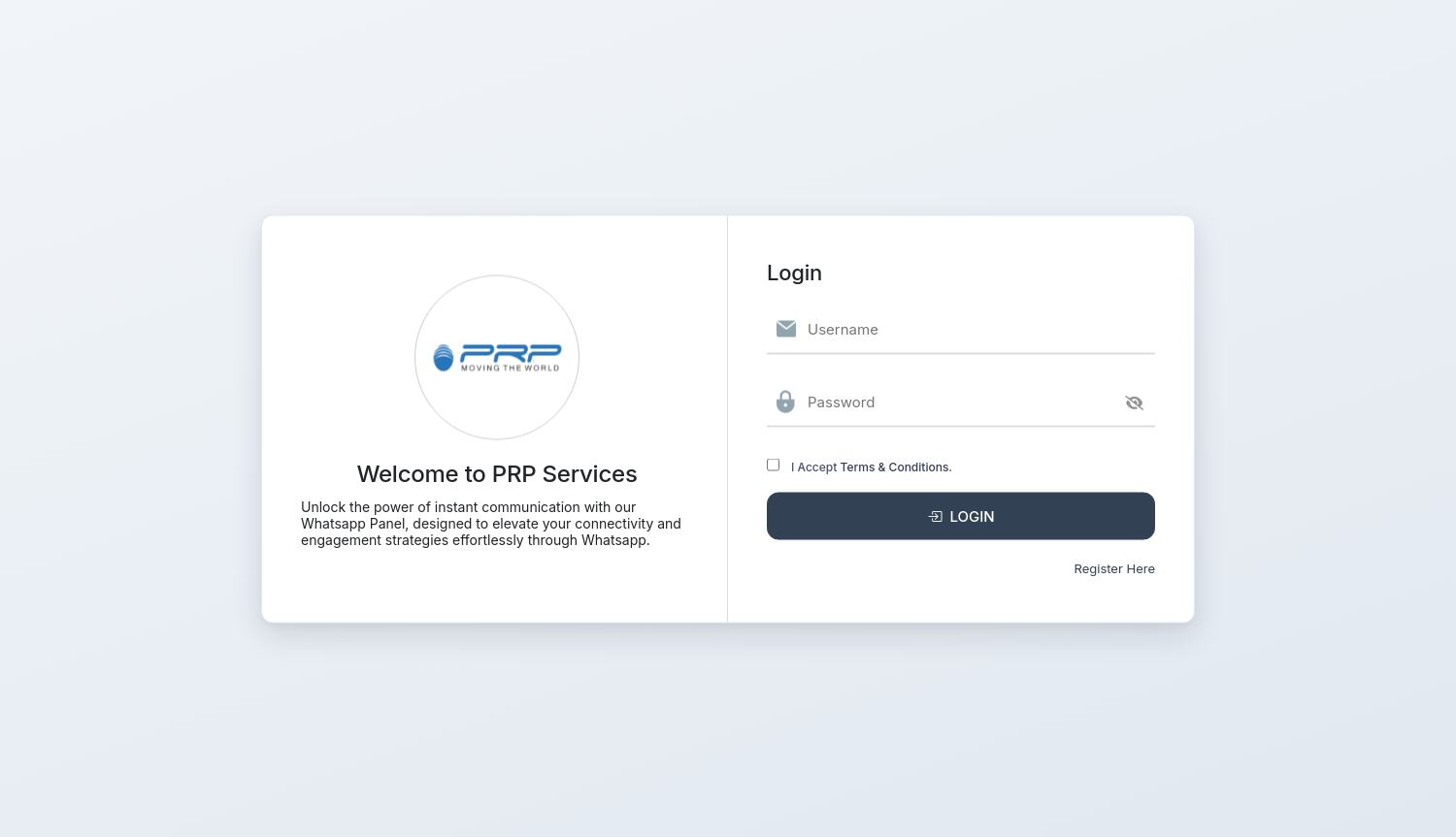 CES Login screen
